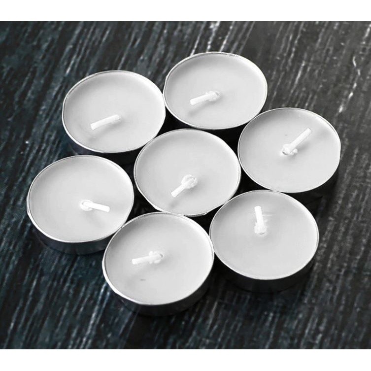 50pcs/set Romantic Smokeless candles circle heart-shaped Tealight decorative Candle(603L) - Image 8