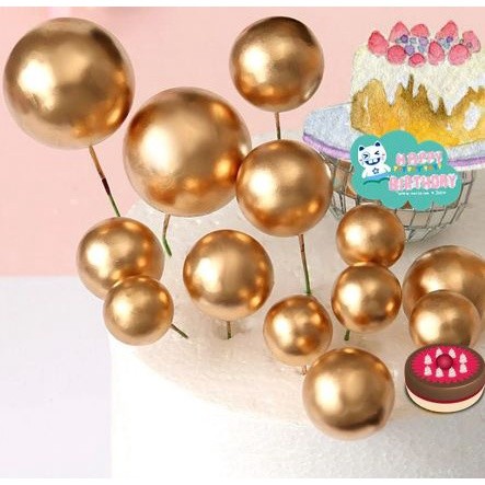 8/10/12/15/20/25/40mm Fake Plastic Gold Fruit Small Golden Fruit Flower Wedding Birthday Christmas 樱桃小果 (274L)