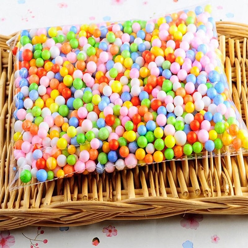 Polystyrene Styrofoam Ball Bubble Ball Foam DIY Material Decorative (290L)