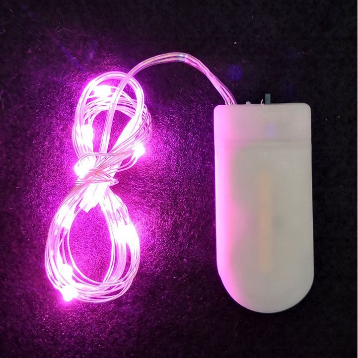 1M/2M/3M Garland Decorative Light Copper Wire CR2032 Battery Operated Christmas Wedding Party Decoration(548L) - Image 11