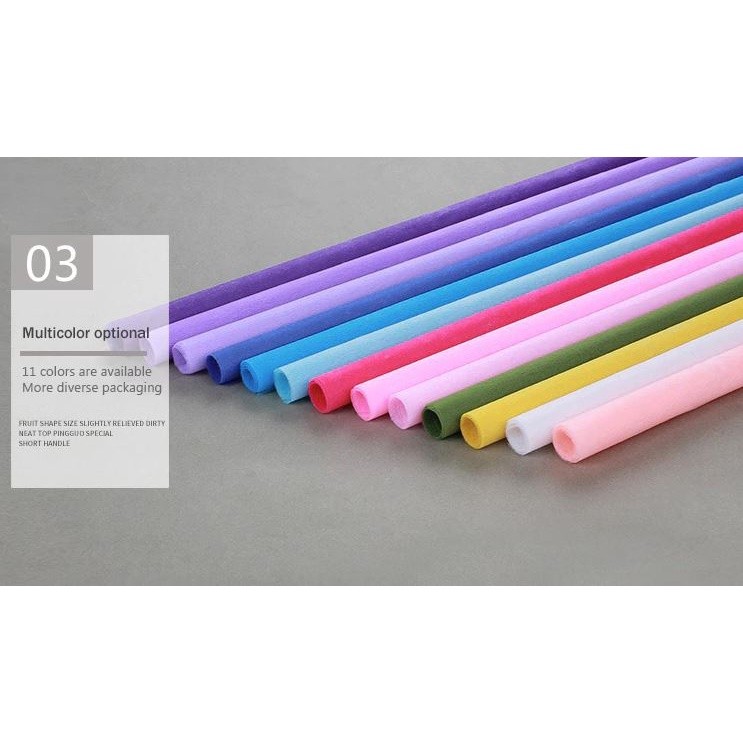 6 Sheets Pure Color Cotton Paper Flowers Packaging DIY Craft Florist’s Valentine's Day Bouquet Gift Box Lining (1257L) - Image 5