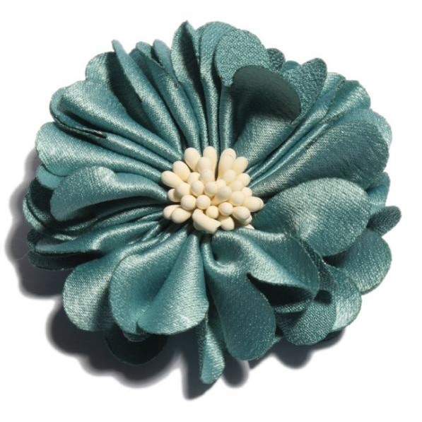 1pcs New Multi-layered old cloth flowers Paris crumpled match heads Children's hair Clothing accessories(326L) - Image 20