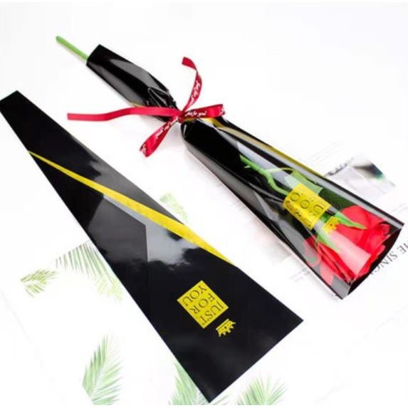 10pcs Wrapping Crown Paper For Flowers Rose Florist Packaging Paper Single Rose Flowers Gift For Wedding Floral(2060L) - Image 5