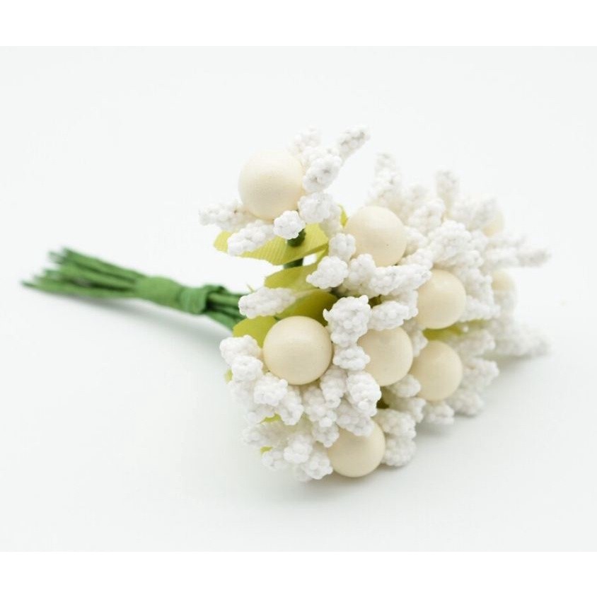 10pcs PE foam stamen wedding home decor accessories for diy wreath gifts Artificial flowers(625L) - Image 10