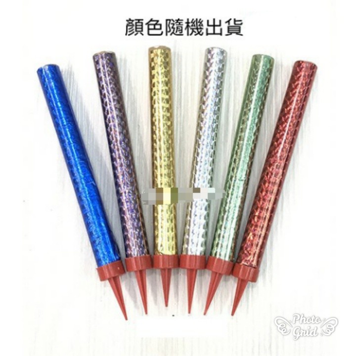 Surprise Creative Straight Barrel Golden Champagne Fireworks Magic Wand Burning Candle Cake Decoration Party(896L) - Image 4