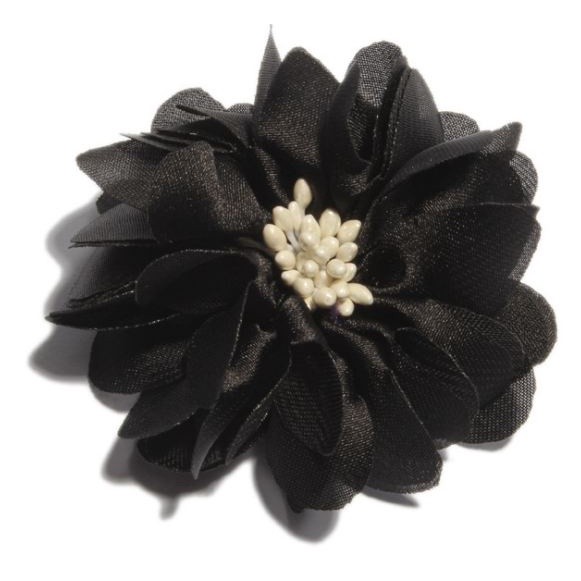 1pcs New Multi-layered old cloth flowers Paris crumpled match heads Children's hair Clothing accessories(326L) - Image 5