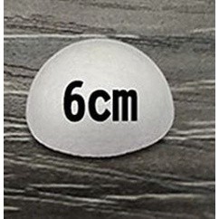 3/4/5/6/7/8cm Half Round Solid Polystyrene Styrofoam Foam Balls for DIY Christmas Kids Craft Painted(1075L) - Image 11