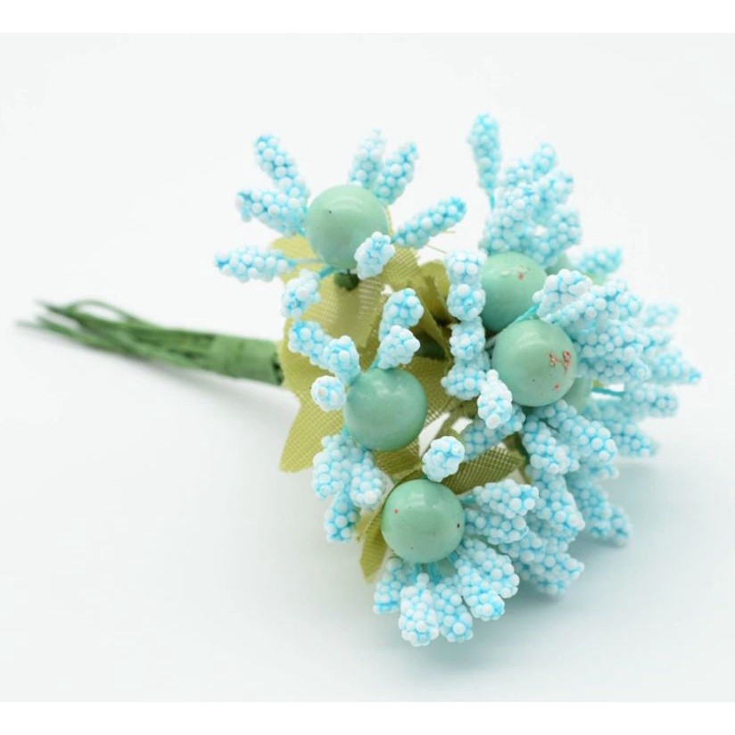 10pcs PE foam stamen wedding home decor accessories for diy wreath gifts Artificial flowers(625L) - Image 14