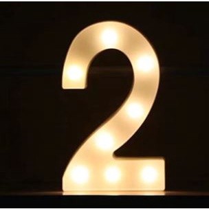 Creative Luminous 0-9 Digital Number Light AA Battery Powered Lamp Night Light for Christmas Wedding Birthday(1471L) - Image 13