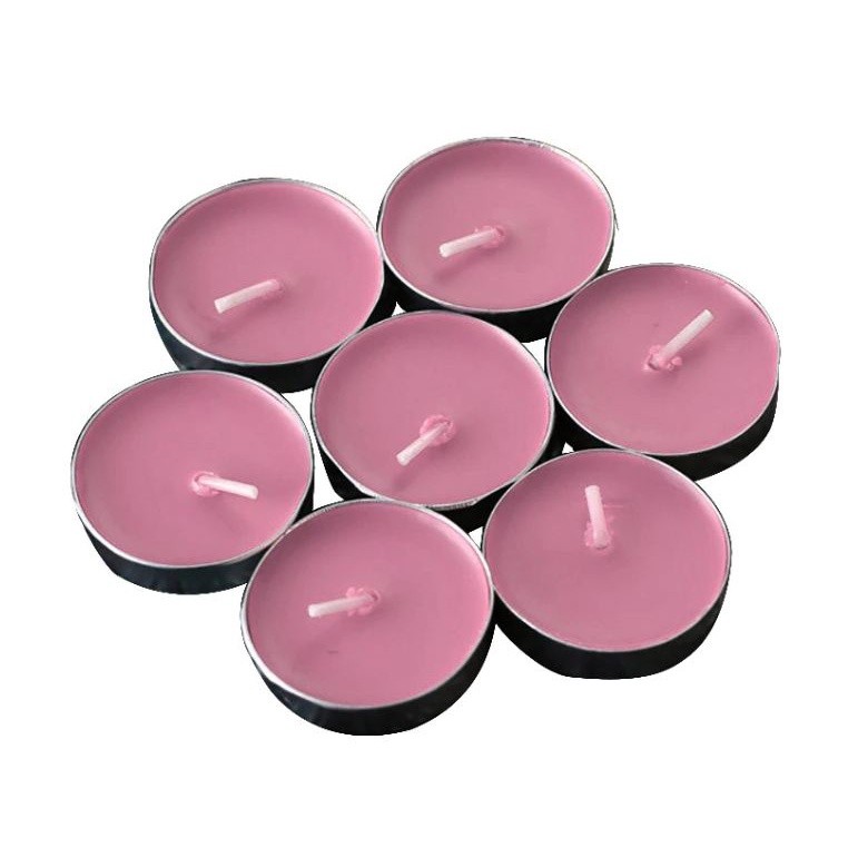 50pcs/set Romantic Smokeless candles circle heart-shaped Tealight decorative Candle(603L) - Image 7