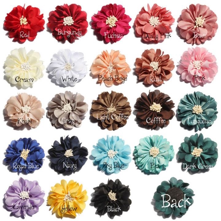 1pcs New Multi-layered old cloth flowers Paris crumpled match heads Children's hair Clothing accessories(326L)