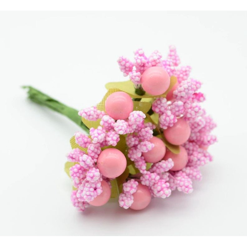 10pcs PE foam stamen wedding home decor accessories for diy wreath gifts Artificial flowers(625L) - Image 6