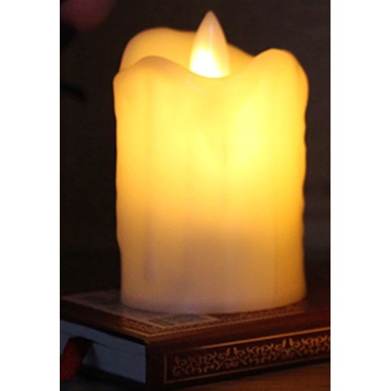 1pc LED Candle Holders Flameless Flickering Electrical Candles For Wedding Home Christmas Decorations Night Light(1094L) - Image 5