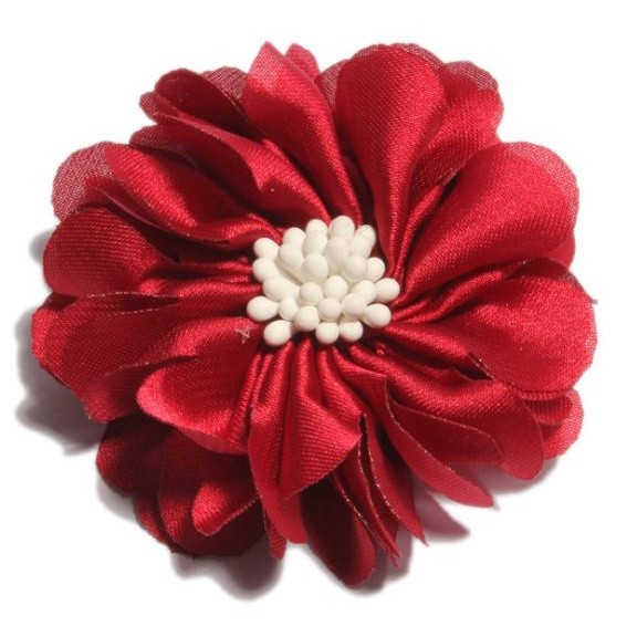 1pcs New Multi-layered old cloth flowers Paris crumpled match heads Children's hair Clothing accessories(326L) - Image 7