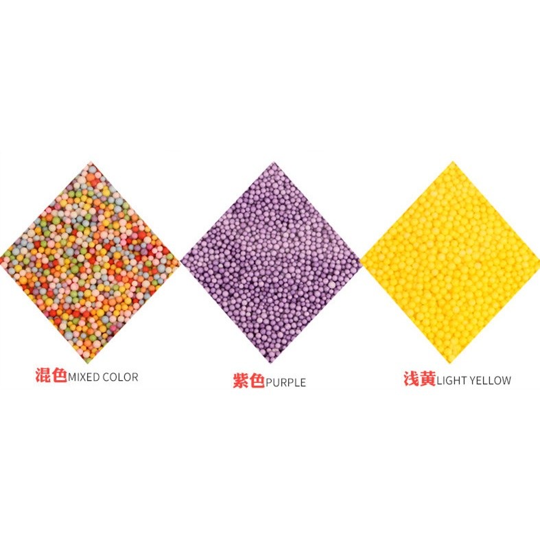 Polystyrene Styrofoam Ball Bubble Ball Foam DIY Material Decorative (290L) - Image 2