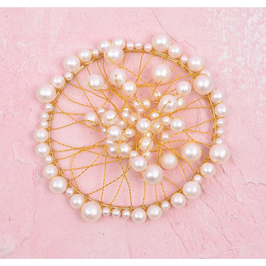 Light LED Lamp CakeTopper Pearl Princess Crown Cake Topper Happy Birthday Cake Decoration DIY Party Wedding Party(751L) - Image 7