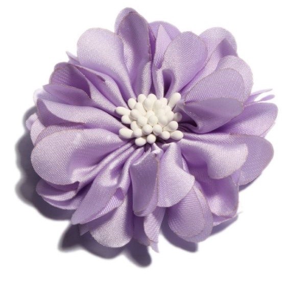 1pcs New Multi-layered old cloth flowers Paris crumpled match heads Children's hair Clothing accessories(326L) - Image 15