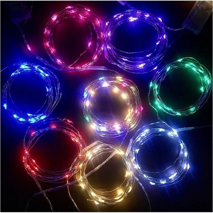 1M/2M/3M Garland Decorative Light Copper Wire CR2032 Battery Operated Christmas Wedding Party Decoration(548L) - Image 7