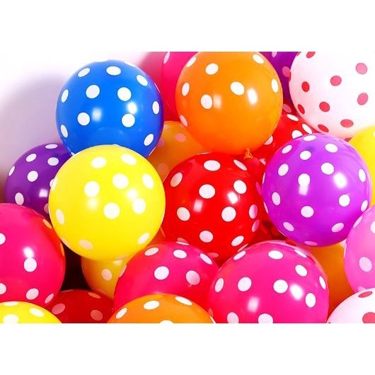 10pcs/pack 12inch Spot Dot Latex Balloons Polka Dot Wave Point Globos Birthday Party(298L) - Image 7