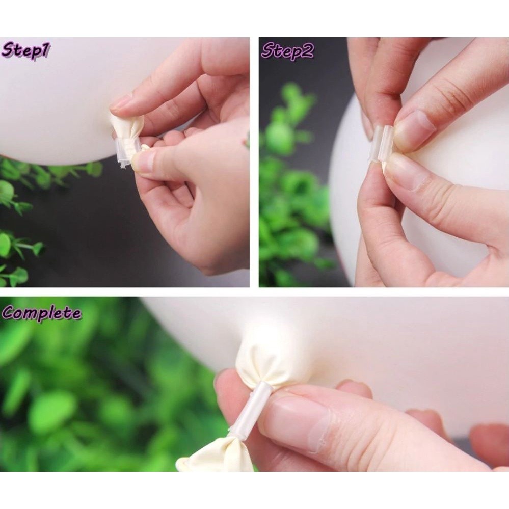 50PCS/Lot Useful "V" Shape Balloons Sealing Clip Balloon Buttons Clips Wedding/Birthday/Christmas Party Decoration(860L) - Image 6