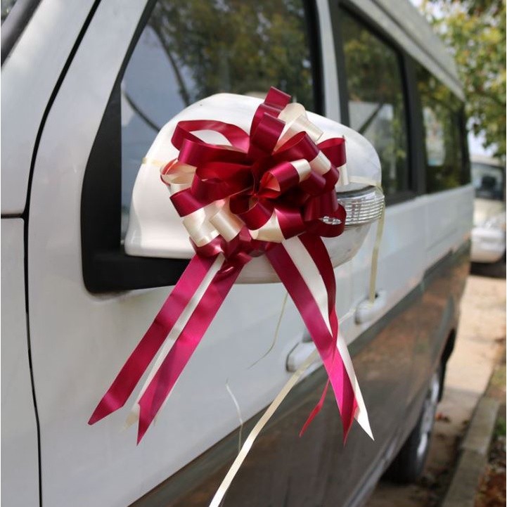 New Design Wedding car decoration flower Pull Bow Ribbons Gift Birthday Party Supplies Home Decoration DIY(723L) - Image 19