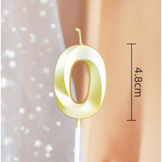 New 0 1 2 3 4 5 6 7 8 9 Cake Topper Kids Girls Boys Baby Party Supplies Decoration Colorful Birthda 数字蜡烛0-9金色钻石(2068L) - Image 18