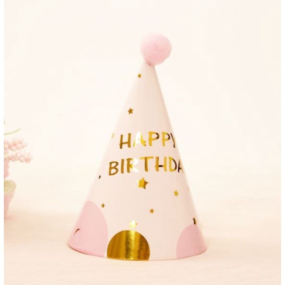 Kids Birthday Hat Happy Birthday Paper Hats Cap Prince Princess Crown Party Decoration for Boy Girl Birthday(1359L) - Image 10