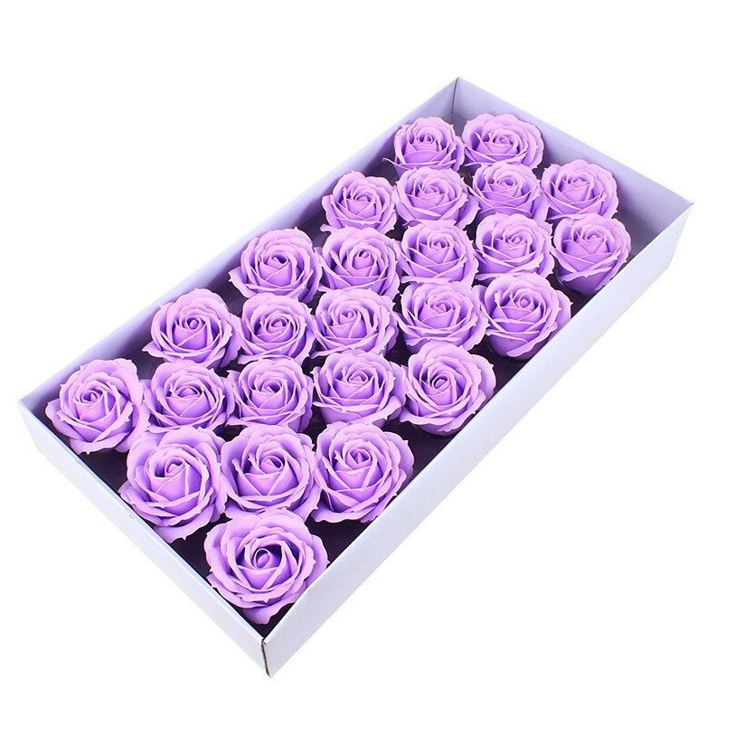 25pcs 5 Layer Rose Soap Flower Head Wedding Valentine's Day Christmas Gift DIY Artificial Flowers Home Decor(2082L) - Image 10