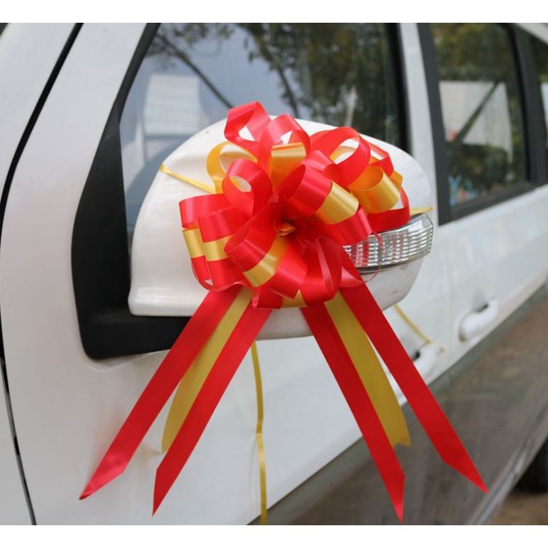 New Design Wedding car decoration flower Pull Bow Ribbons Gift Birthday Party Supplies Home Decoration DIY(723L) - Image 17