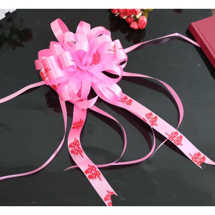 New Design Wedding car decoration flower Pull Bow Ribbons Gift Birthday Party Supplies Home Decoration DIY(723L) - Image 16