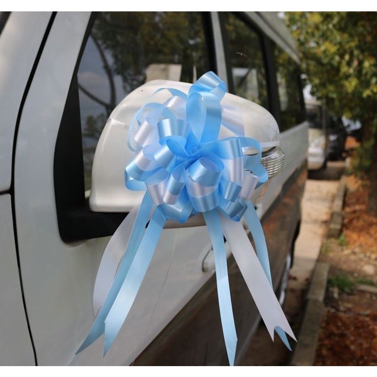 New Design Wedding car decoration flower Pull Bow Ribbons Gift Birthday Party Supplies Home Decoration DIY(723L) - Image 12