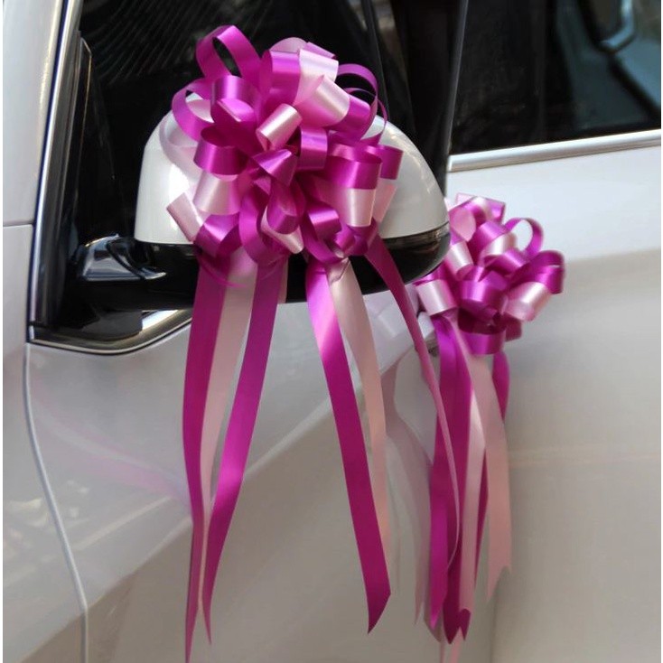 New Design Wedding car decoration flower Pull Bow Ribbons Gift Birthday Party Supplies Home Decoration DIY(723L) - Image 18