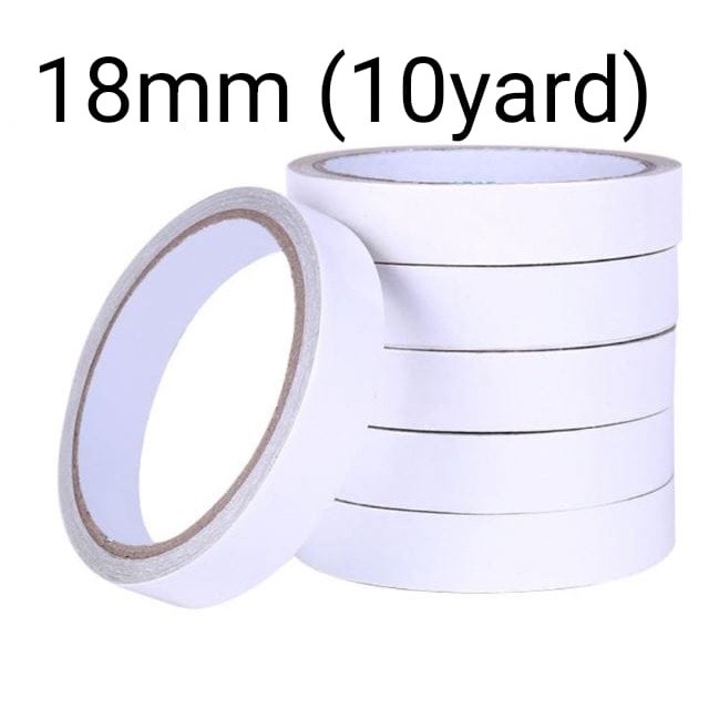 12mm (10y)/ 18mm (7/10y)/ 8mm (9y)/ 5mm (5y) White Double Sided Tape Mounting Tape Ultra-thin Strong Adhesive(1811L) - Image 5