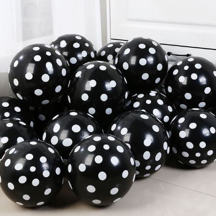 10pcs/pack 12inch Spot Dot Latex Balloons Polka Dot Wave Point Globos Birthday Party(298L) - Image 19