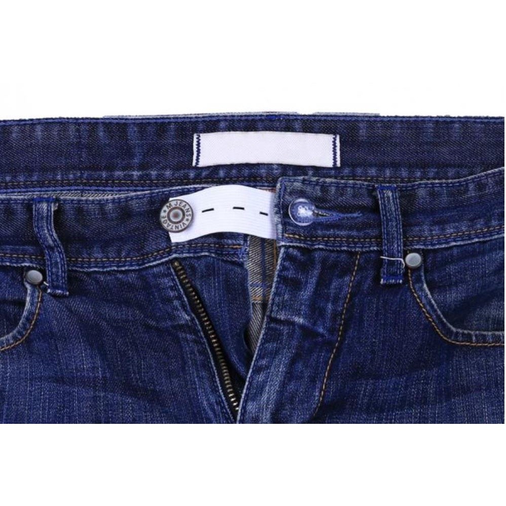 15/20/25/30mm Button Hole Ribbon Elastic Band Trim Buttonhole Pants Waist Adjustable Fabric DIY Sewing 纽扣可调节松紧带(2075L) - Image 7