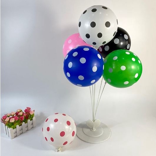 10pcs/pack 12inch Spot Dot Latex Balloons Polka Dot Wave Point Globos Birthday Party(298L) - Image 9