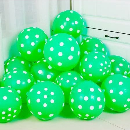 10pcs/pack 12inch Spot Dot Latex Balloons Polka Dot Wave Point Globos Birthday Party(298L) - Image 20