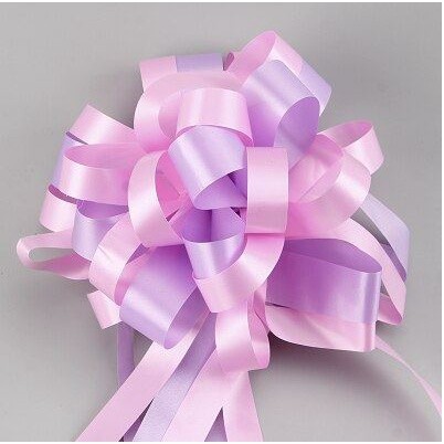 New Design Wedding car decoration flower Pull Bow Ribbons Gift Birthday Party Supplies Home Decoration DIY(723L) - Image 8