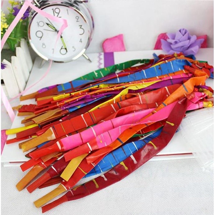 20Pcs Children Toy Rocket Balloons Colorful Latex Balloon for Wedding Birthday Party Decoration(451L) - Image 2