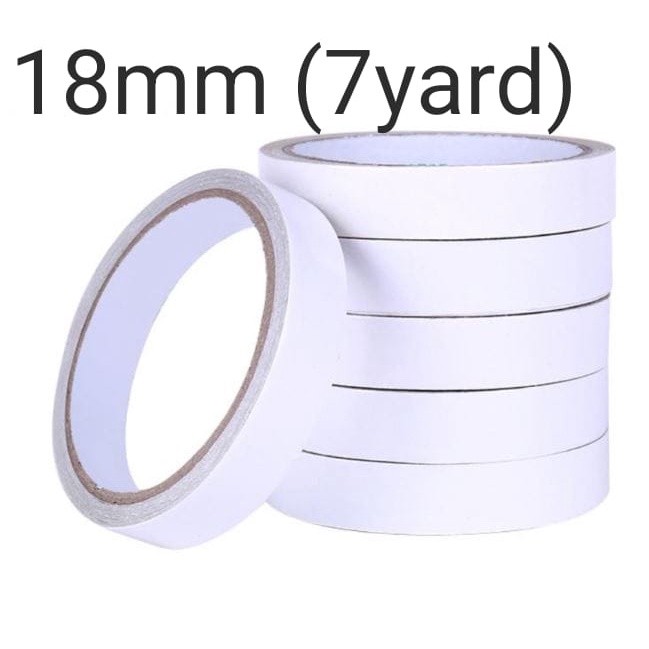 12mm (10y)/ 18mm (7/10y)/ 8mm (9y)/ 5mm (5y) White Double Sided Tape Mounting Tape Ultra-thin Strong Adhesive(1811L) - Image 4