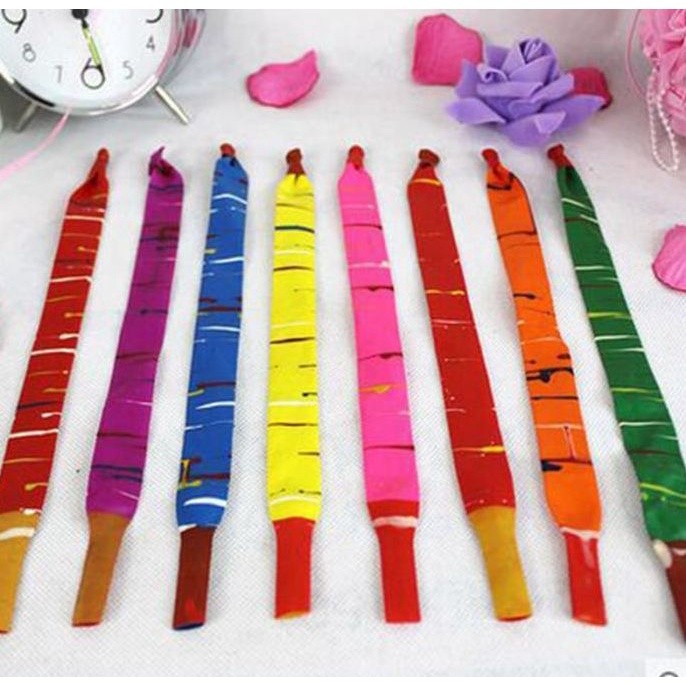 20Pcs Children Toy Rocket Balloons Colorful Latex Balloon for Wedding Birthday Party Decoration(451L)