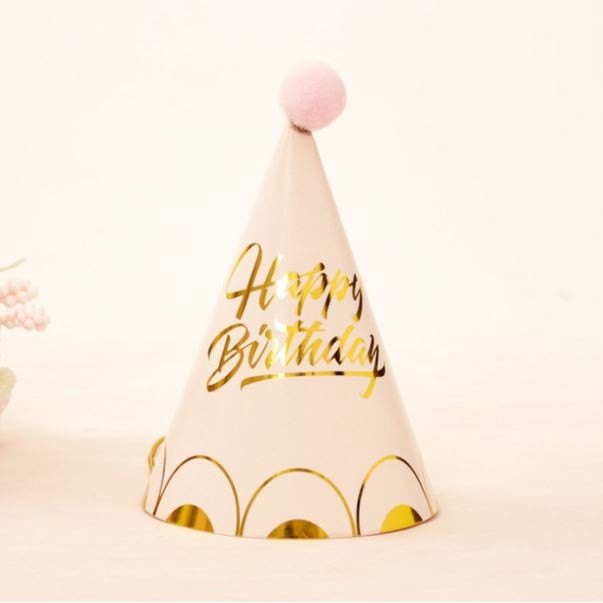 Kids Birthday Hat Happy Birthday Paper Hats Cap Prince Princess Crown Party Decoration for Boy Girl Birthday(1359L) - Image 8