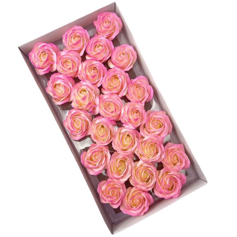 25pcs 5 Layer Rose Soap Flower Head Wedding Valentine's Day Christmas Gift DIY Artificial Flowers Home Decor(2082L) - Image 11