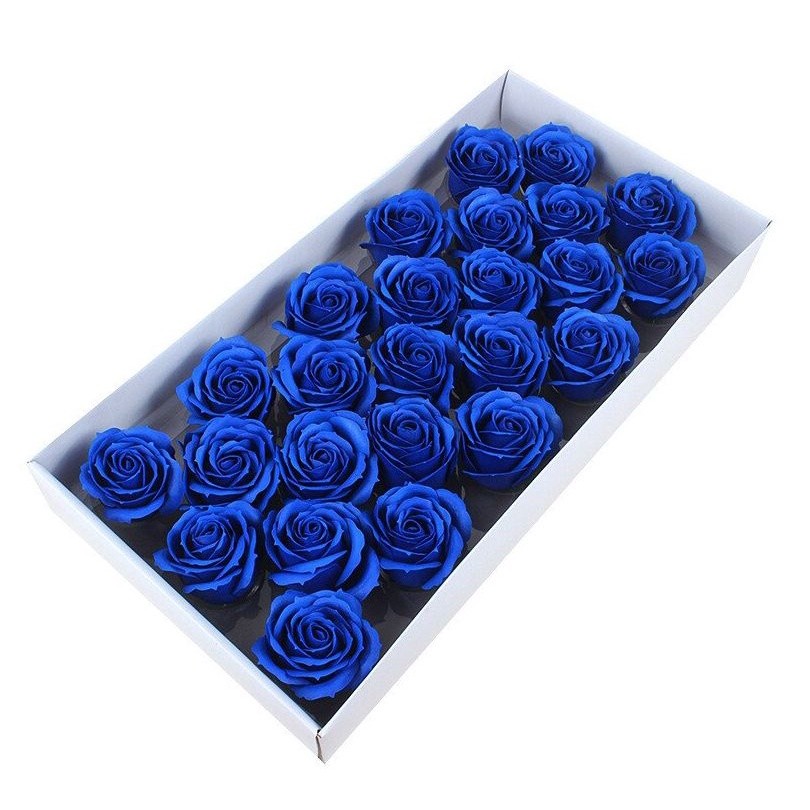 25pcs 5 Layer Rose Soap Flower Head Wedding Valentine's Day Christmas Gift DIY Artificial Flowers Home Decor(2082L) - Image 14