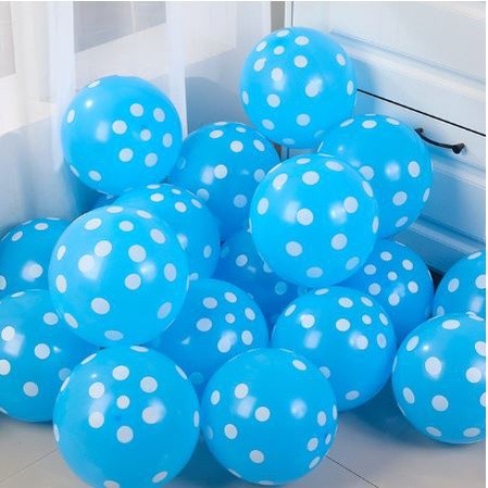 10pcs/pack 12inch Spot Dot Latex Balloons Polka Dot Wave Point Globos Birthday Party(298L) - Image 11