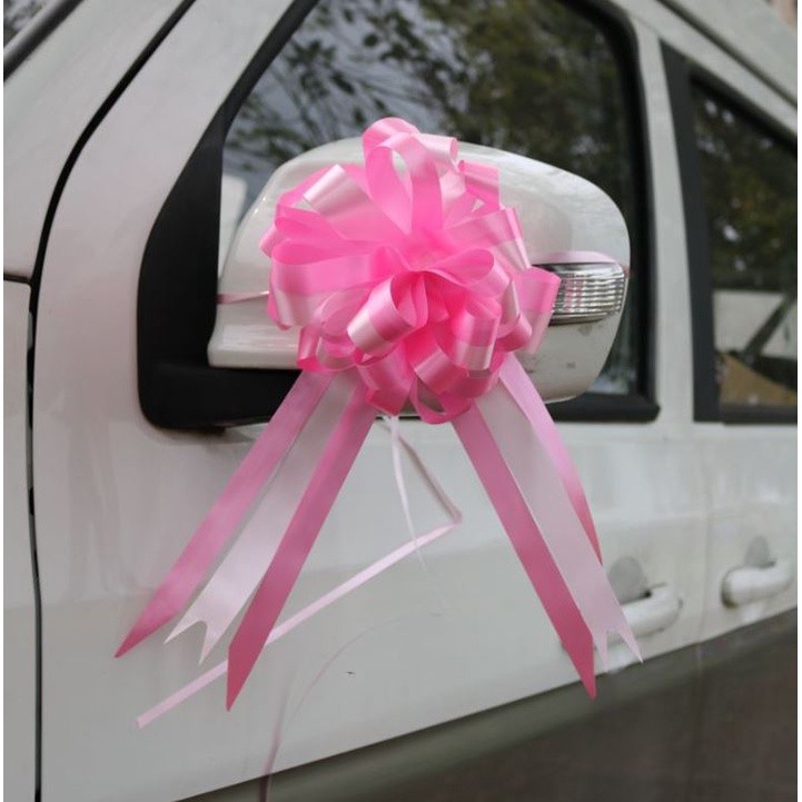 New Design Wedding car decoration flower Pull Bow Ribbons Gift Birthday Party Supplies Home Decoration DIY(723L) - Image 11
