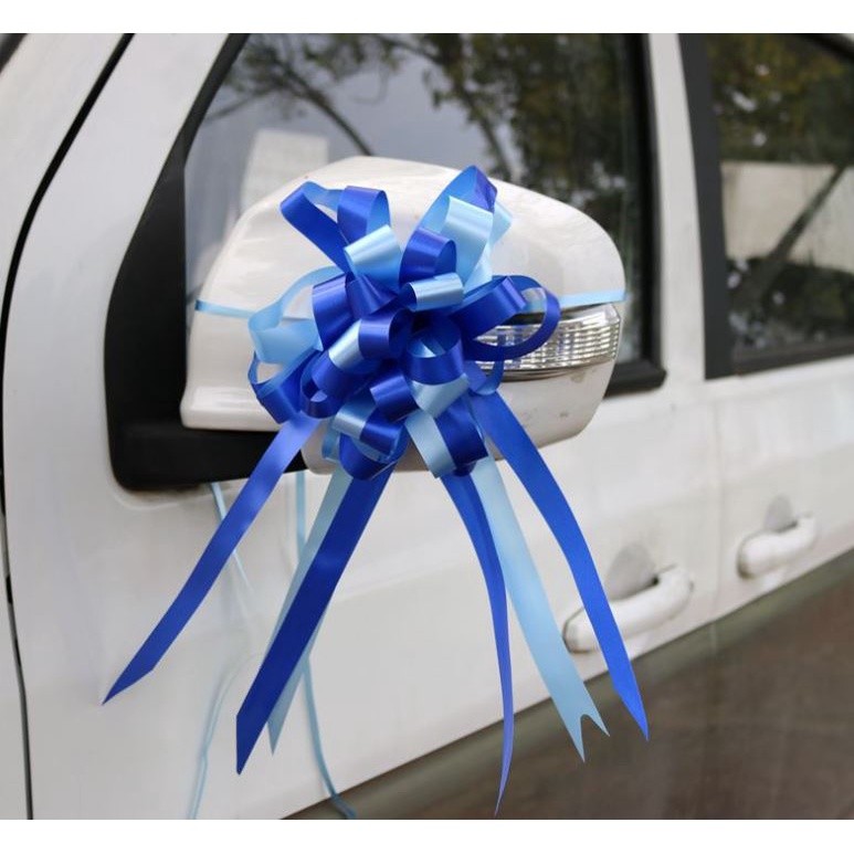 New Design Wedding car decoration flower Pull Bow Ribbons Gift Birthday Party Supplies Home Decoration DIY(723L) - Image 4