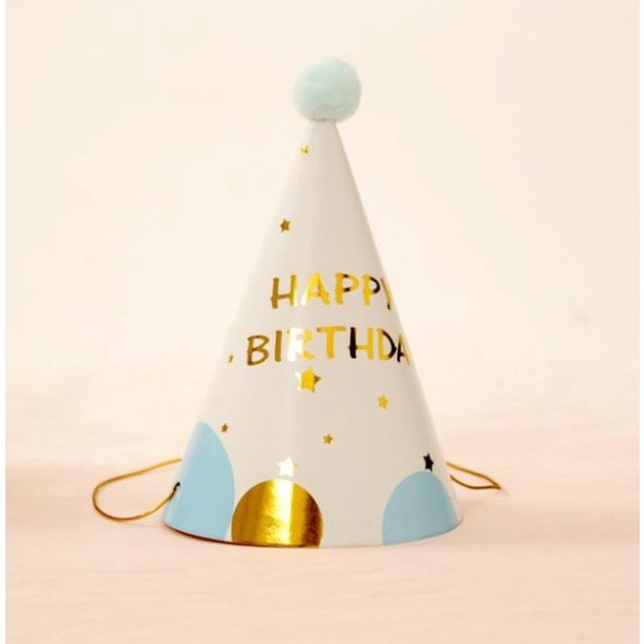 Kids Birthday Hat Happy Birthday Paper Hats Cap Prince Princess Crown Party Decoration for Boy Girl Birthday(1359L) - Image 7
