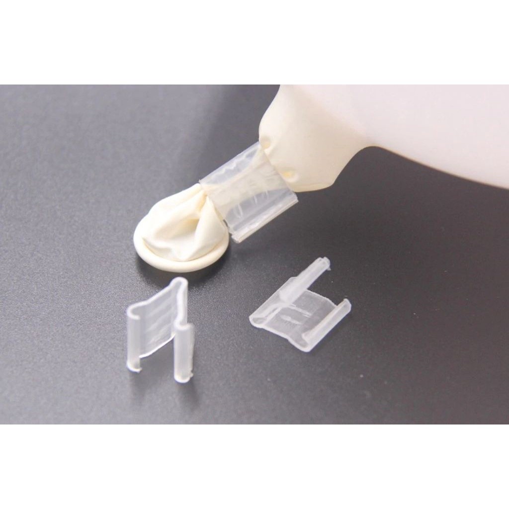 50PCS/Lot Useful "V" Shape Balloons Sealing Clip Balloon Buttons Clips Wedding/Birthday/Christmas Party Decoration(860L) - Image 3