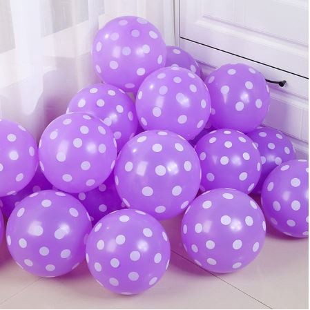 10pcs/pack 12inch Spot Dot Latex Balloons Polka Dot Wave Point Globos Birthday Party(298L) - Image 13
